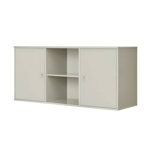 Comodă bej joasă suspendată 133x61 cm Mistral – Hammel Furniture-image-1