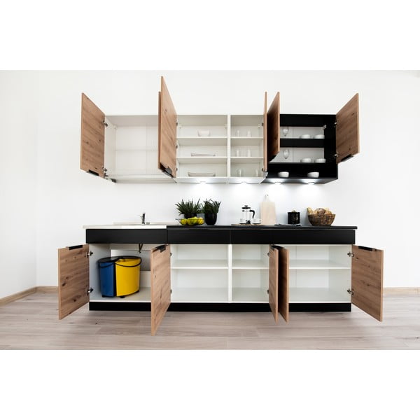 Bucătărie dreaptă fără blat 260 cm (fără montaj) Kian – STOLKAR-image-4