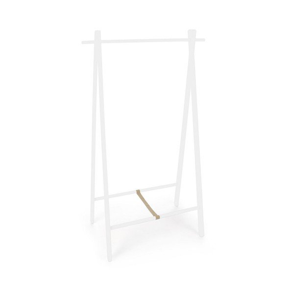 Suport pentru haine alb din lemn de mesteacăn 91x151x50 cm Daiki – Yes Everyday