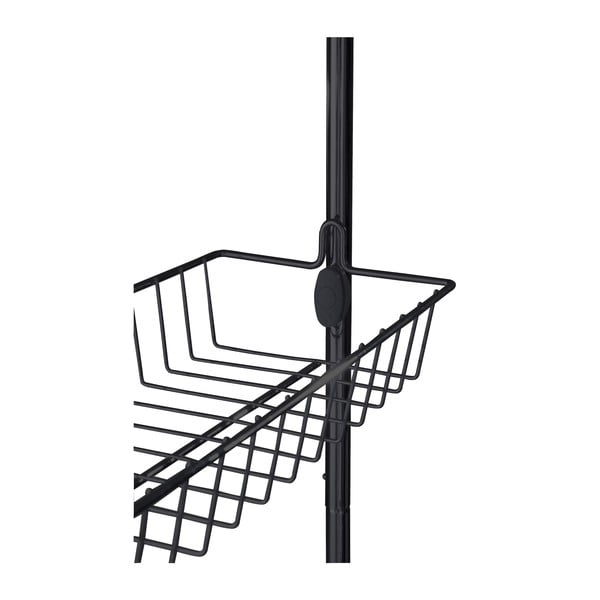 Organizator de agățat pe ușă Wenko, negru-image-3