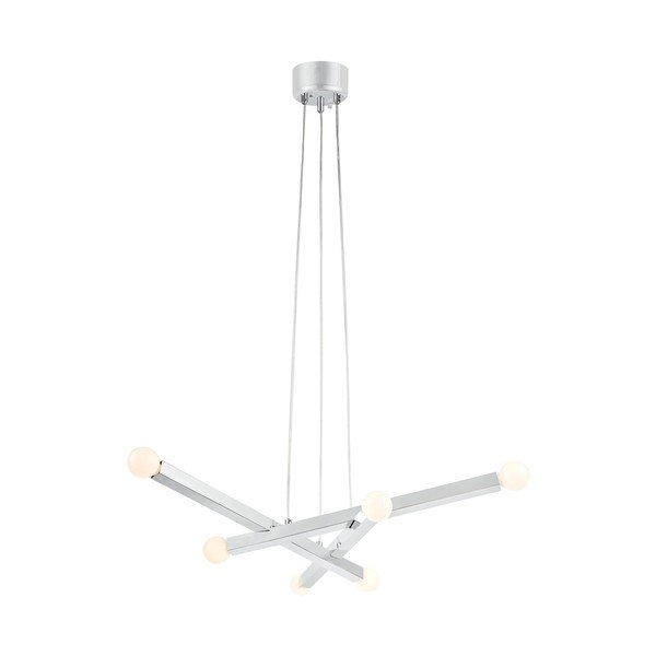 Lustră argintie din metal Stack – Markslöjd