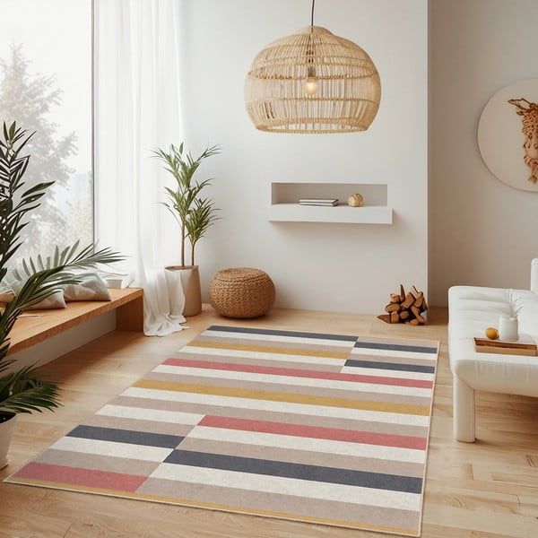 Covor lavabil 160x230 cm Rosy Bandas – Mila Home-image-2