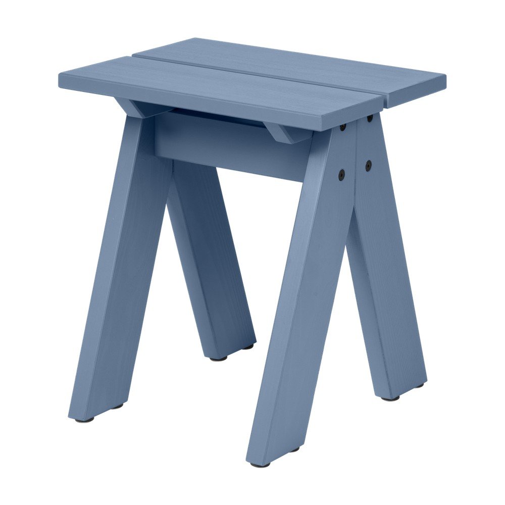 Scaun de grădină albastru din lemn masiv Navo – noo.ma