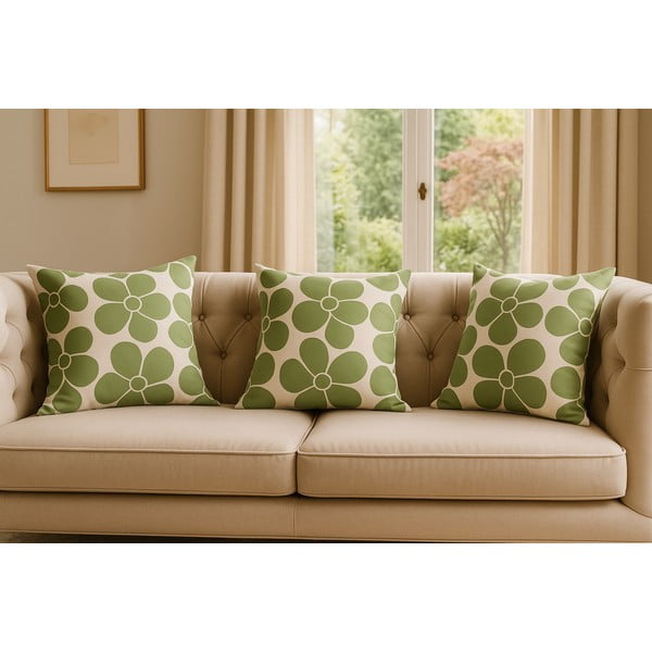 Față de pernă 43x43 cm Green Meadow – Mila Home-image-4