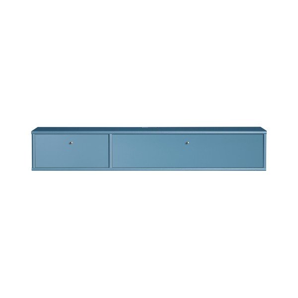 Comodă TV albastră 136x22 cm Mistral – Hammel Furniture