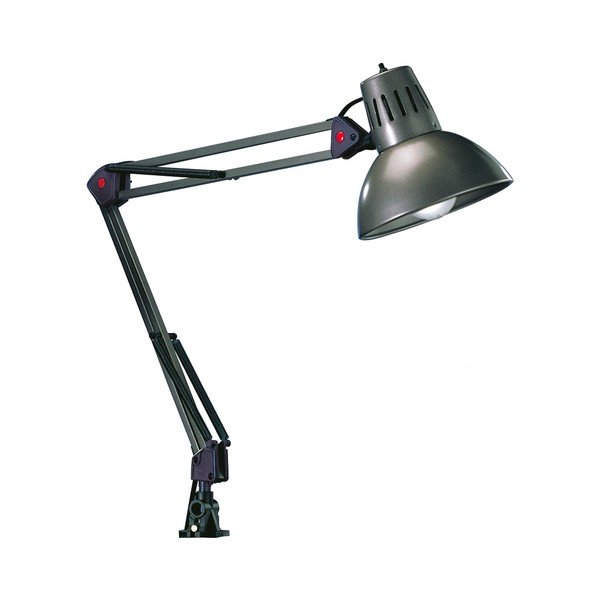 Veioză argintie cu structură flexibilă/cu clemă (înălțime 73,5 cm) Tajo – Trio-image-3