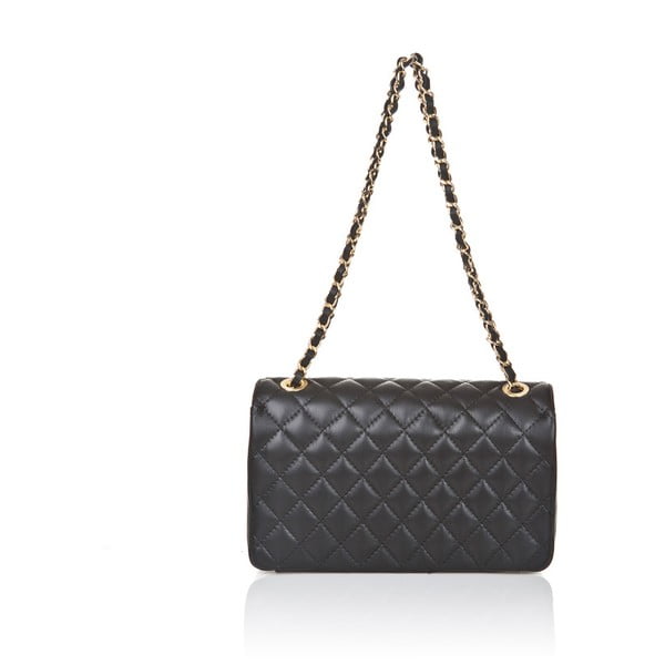 Geantă din piele Markese Basilo, negru -image-1