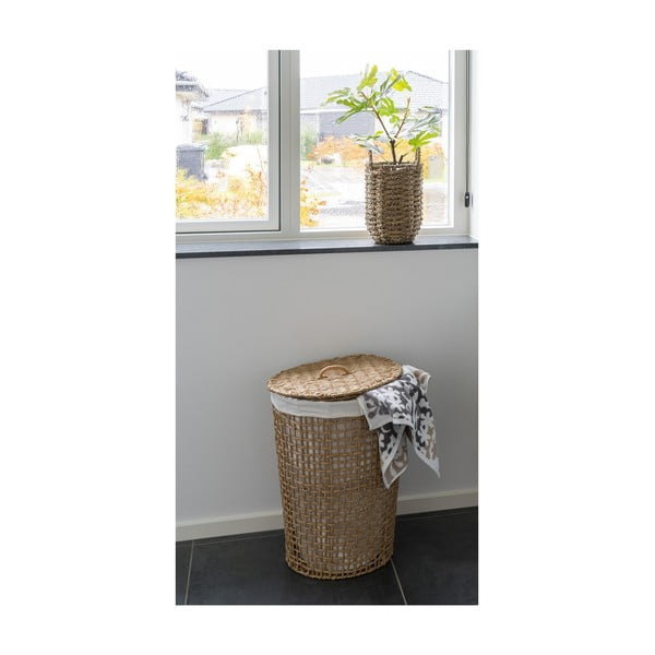 Coș de rufe în culoare naturală din hârtie 77 l Pomal – House Nordic-image-2