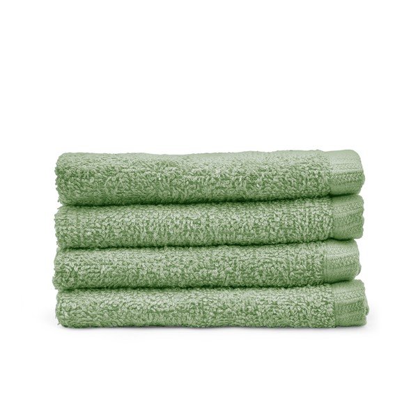Prosoape verzi 4 buc. din bumbac cu uscare rapidă/din frotir 30x30 cm Quick Dry – Catherine Lansfield