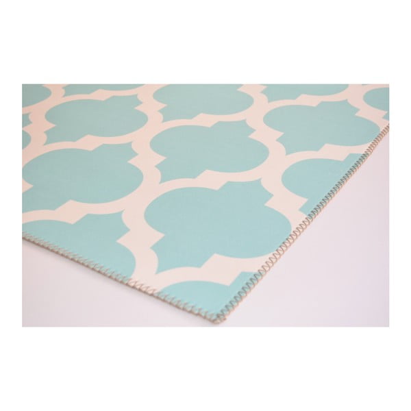 Covor Vitaus Elisabeth, 80 x 150 cm, albastru-alb-image-2