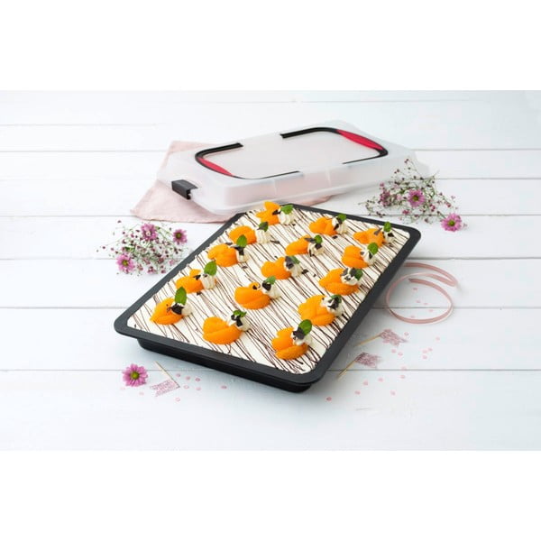 Tavă de copt cu capac portabil Zenker To Go, 42 x 29 cm-image-3