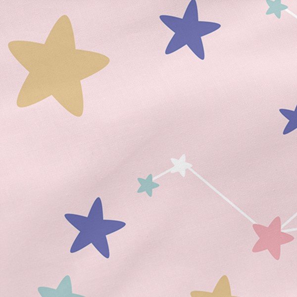 Față de pernă pentru copii 50x75 cm Sky stars – Happy Friday-image-1