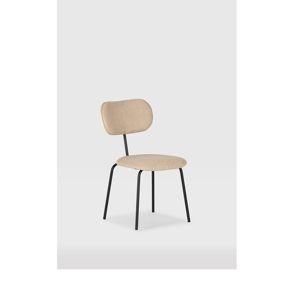 Scaune de dining bej 4 buc. Dash – Marckeric-image-1