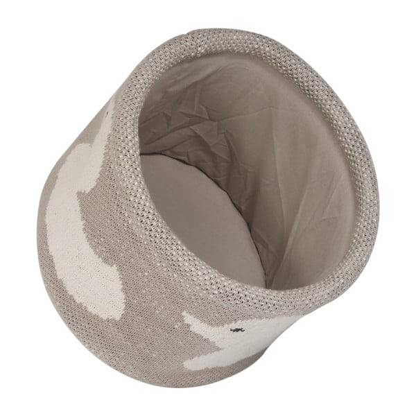 Organizator din bumbac Kindsgut Duck, ø 16 cm, bej-image-2