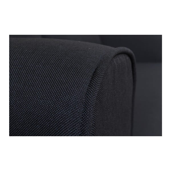 Canapea extensibilă Cosmopolitan design Honolulu, negru-image-3