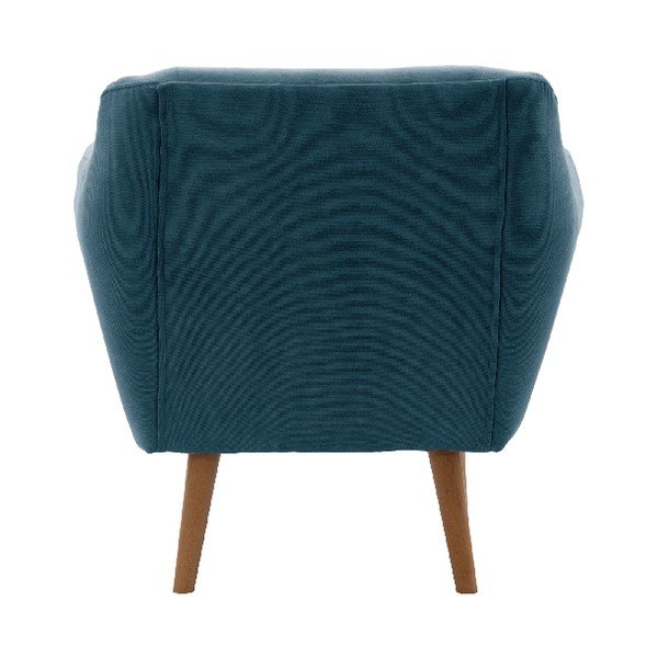 Fotoliu Vivonita Kelly, picioare culoare naturală, bleumarin-image-1