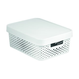Cutie de depozitare Curver Simpla Lungo Holes, alb