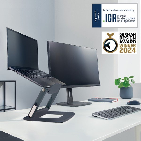 Suport ajustabil pentru laptop Ergo – Leitz-image-4