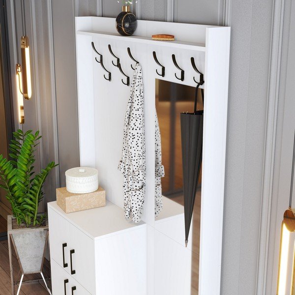 Set pentru hol alb Berlin – Kalune Design-image-4