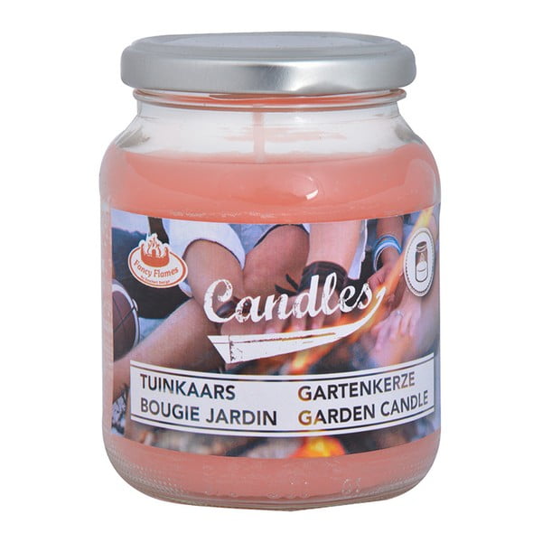 Set 4 lumânări pentru grădină în recipiente din sticlă Esschert Design Garden, 36 de ore de ardere-image-2