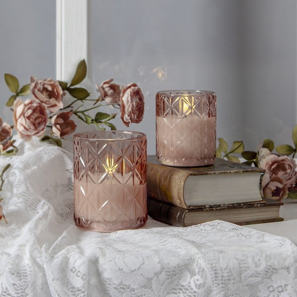 Lumânare LED cu baterii (înălțime 10 cm) Flamme Romb – Star Trading-image-2