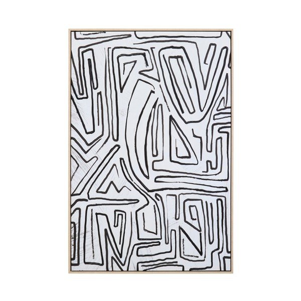 Tablou cu ramă/pe pânză 83x123 cm Astratto – Premier Housewares