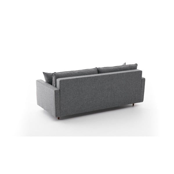 Canapea gri închis extensibilă 210 cm Eva – Balcab Home-image-4