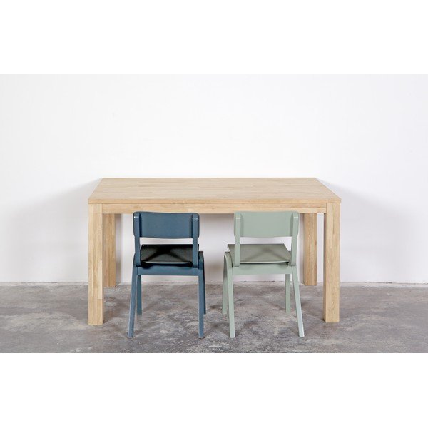 Masă din lemn WOOOD Largo Untreated, 85 x 150 cm-image-1