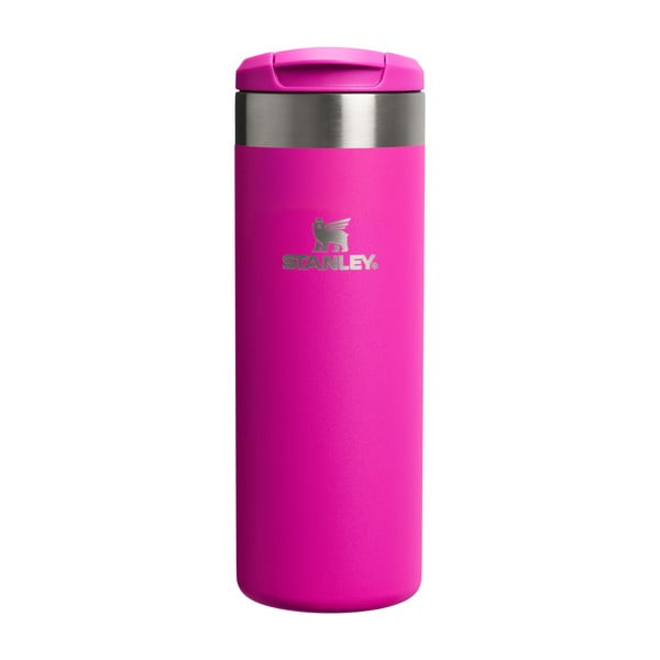 Cană termos roz din oțel inoxidabil 470 ml AeroLight™ Transit Mug Violet Blossom – Stanley