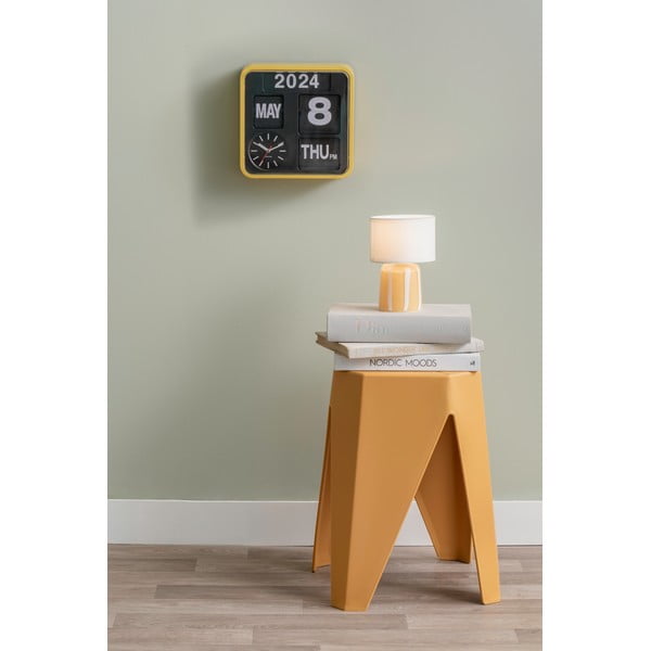 Scaun galben muștar din plastic Cherish – Leitmotiv-image-3