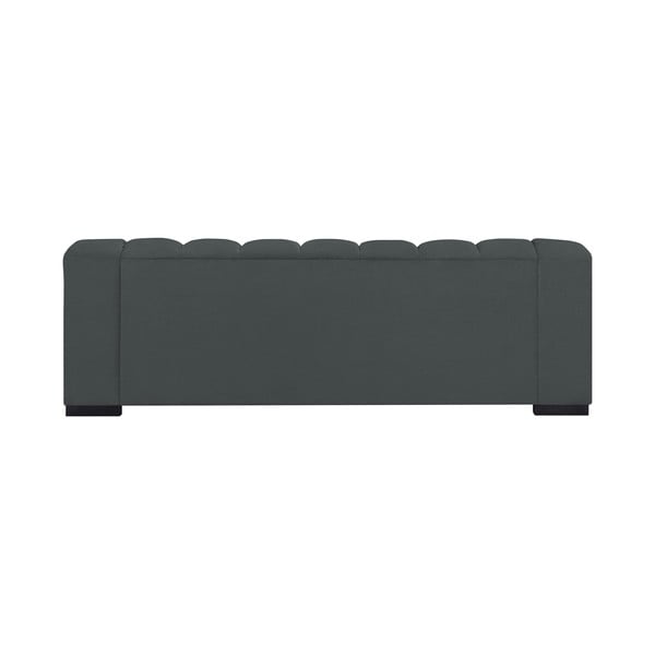 Canapea cu trei locuri Windsor & Co Sofas Moon, gri închis-image-3