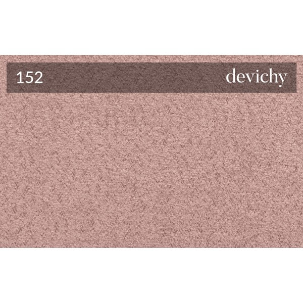 Colțar extensibil cu șezlong pe partea stângă Devichy Tous, roz-image-3