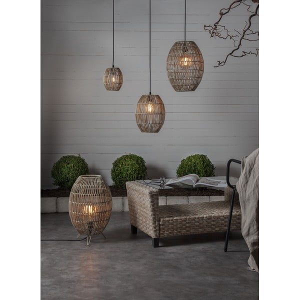 Abajur bej ø 30 cm Linde – Star Trading-image-4