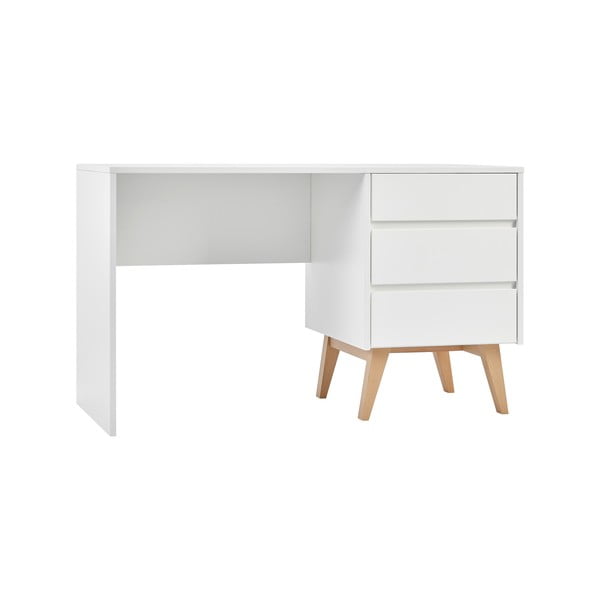 Birou pentru copii Pinio Swing, alb