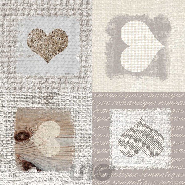 Față de masă lavabilă 140x300 cm Cozy coeur – douceur d'intérieur-image-1