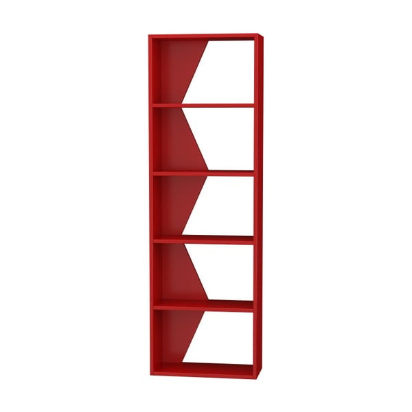 Bibliotecă Mobito Design Bro, roșu