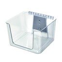Coș frontal deschis și suport din plastic reciclat iD Wallspace - iDesign