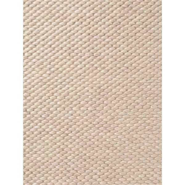 Covor bej țesut manual rotund din lână ø 200 cm Lyon Beans – Elle Decoration-image-4