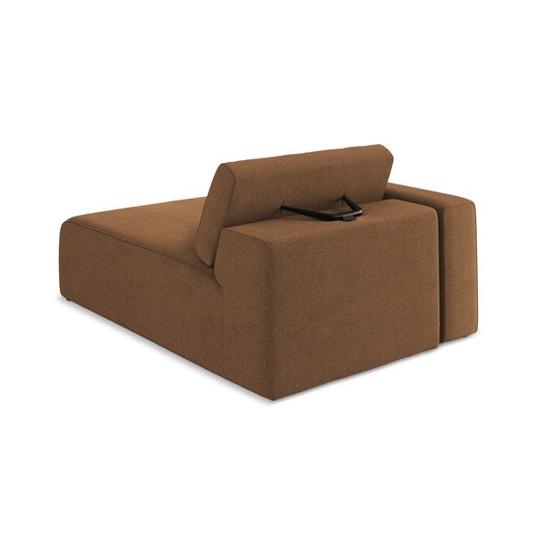 Modul pentru canapea modulară maro (cu colț pe partea stângă) Kalea – Makamii-image-4