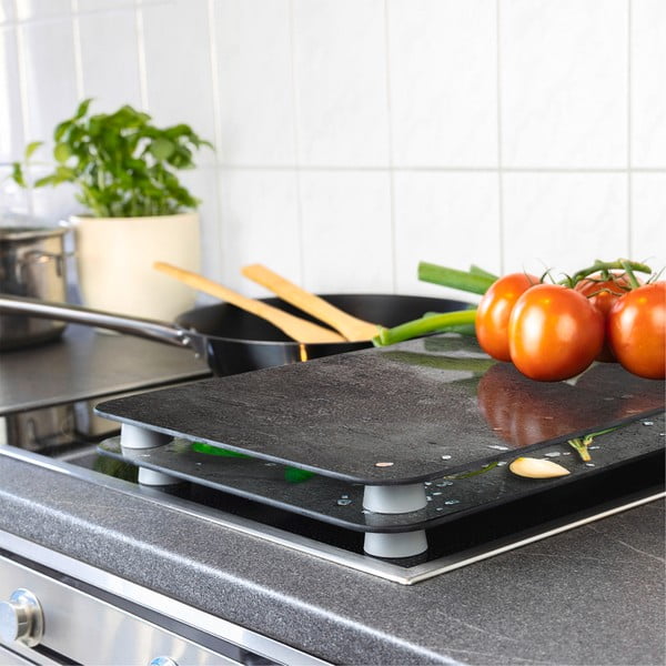 Protecții de aragaz 2 buc. din sticlă temperată 52x30 cm Rosemary - Maximex-image-1