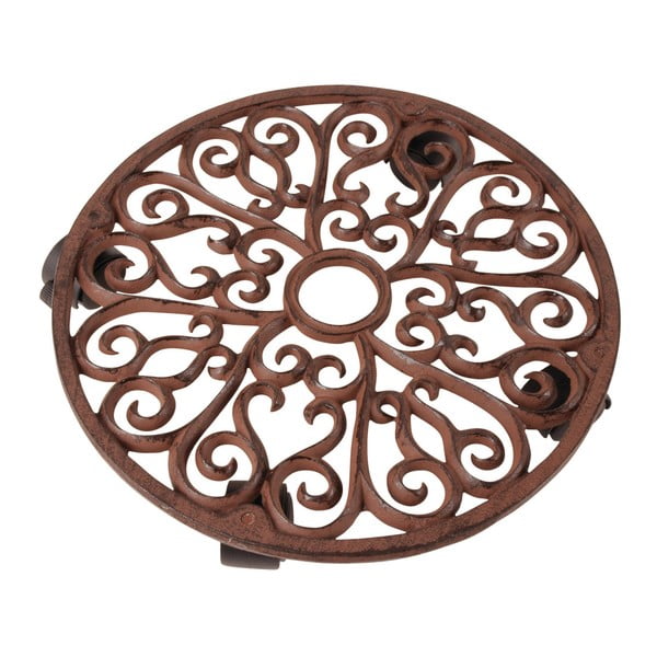 Bază mobilă pentru ghiveci din metal ø 34,5 cm Ornament – Esschert Design