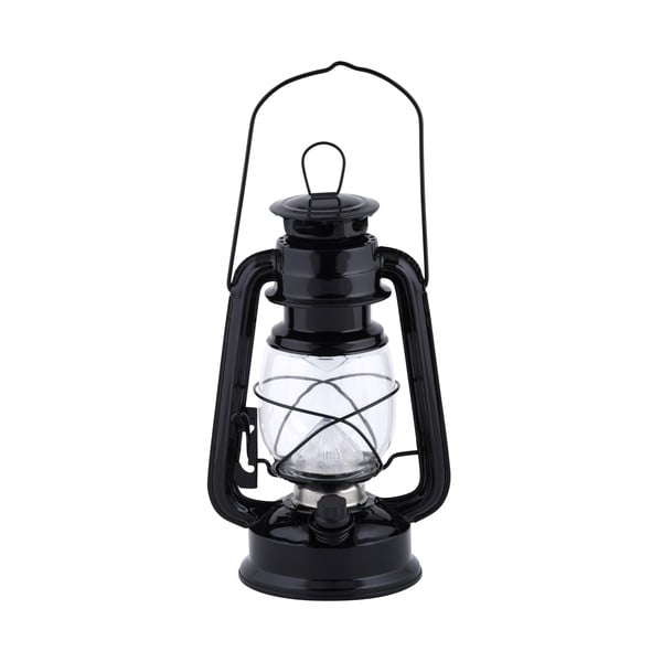Felinar cu LED Ego Dekor Train, negru, înălțime 24 cm