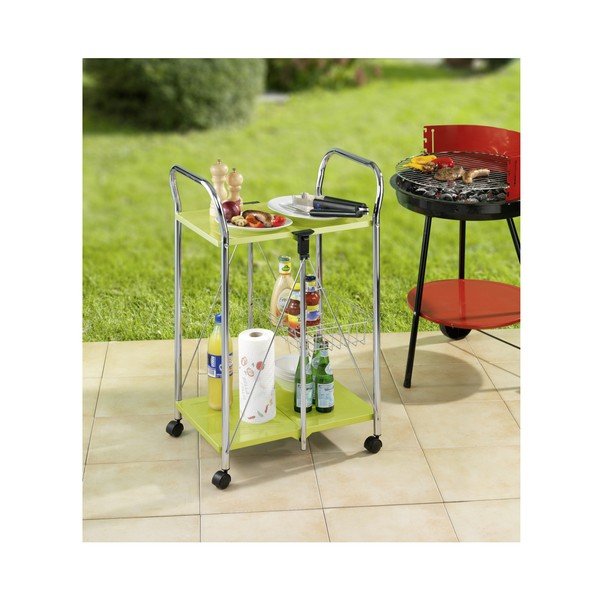 Măsuță de bucătărie cu roți Wenko Sunny Green-image-4