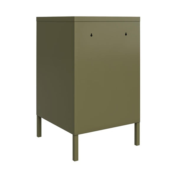 Noptieră kaki din metal Bradford – Støraa-image-3