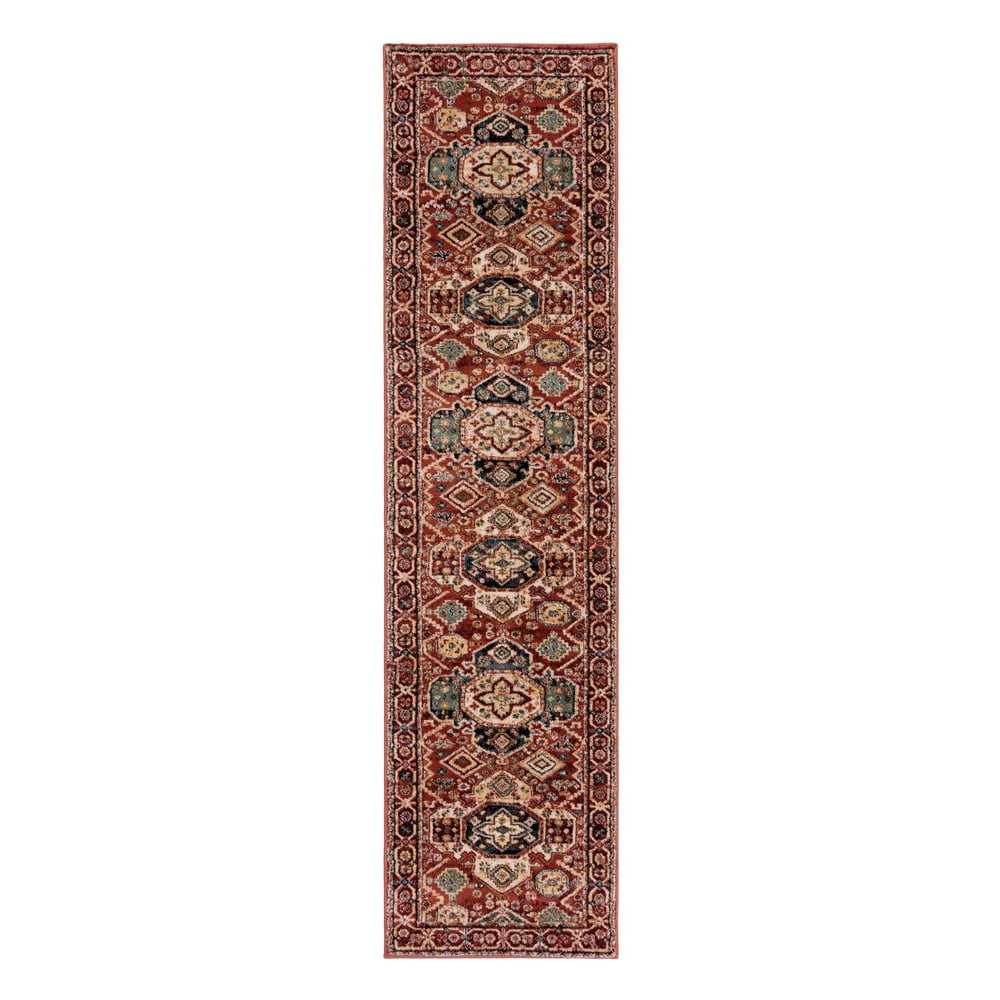 Covor tip traversă roșu 60x230 cm Gillingham – Flair Rugs