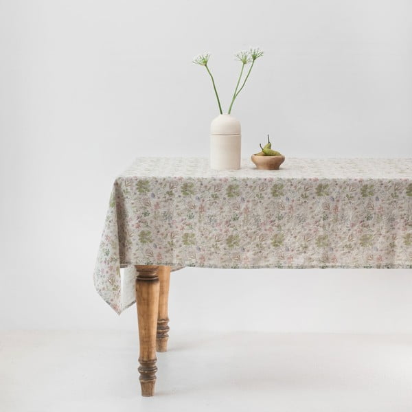 Față de masă din in 160x250 cm Botany 2 Lightweight – Linen Tales