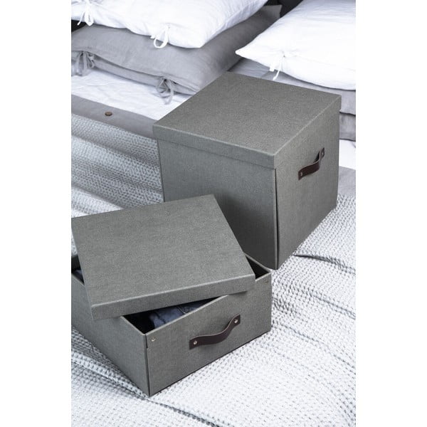 Cutie de depozitare cu capac Logan – Bigso Box of Sweden-image-1