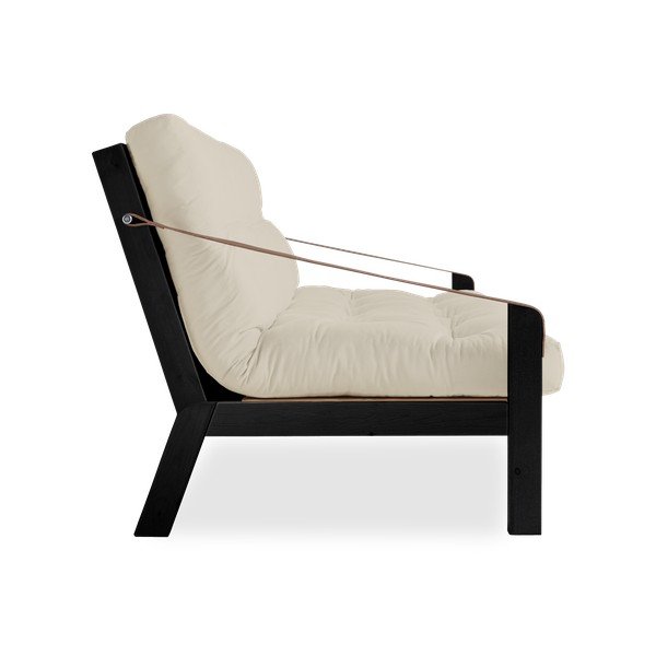 Canapea variabilă Karup Design Poetry Black/Beige-image-4