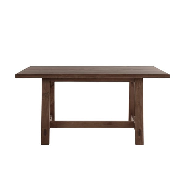 Masă de dining maro din lemn de pin 90x160 cm Derby – Støraa