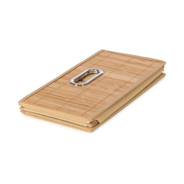 Coș de depozitare din bambus 31x31x15 cm Anji – Compactor-image-4